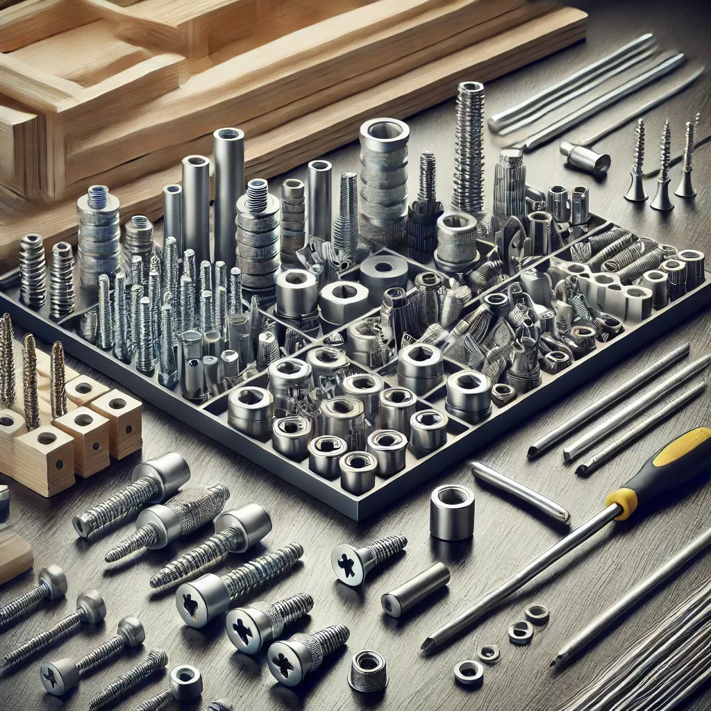 Metal ve Plastik Mobilya Bağlantı Elemanları