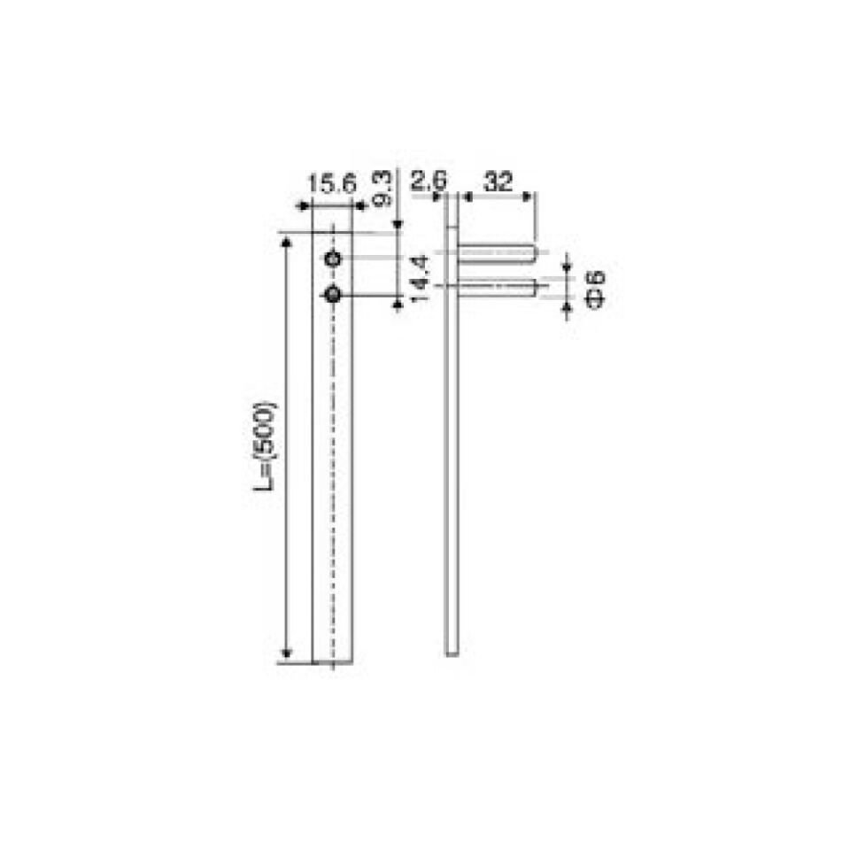 Merkezi Çekmece Kilidi 16 Mm50