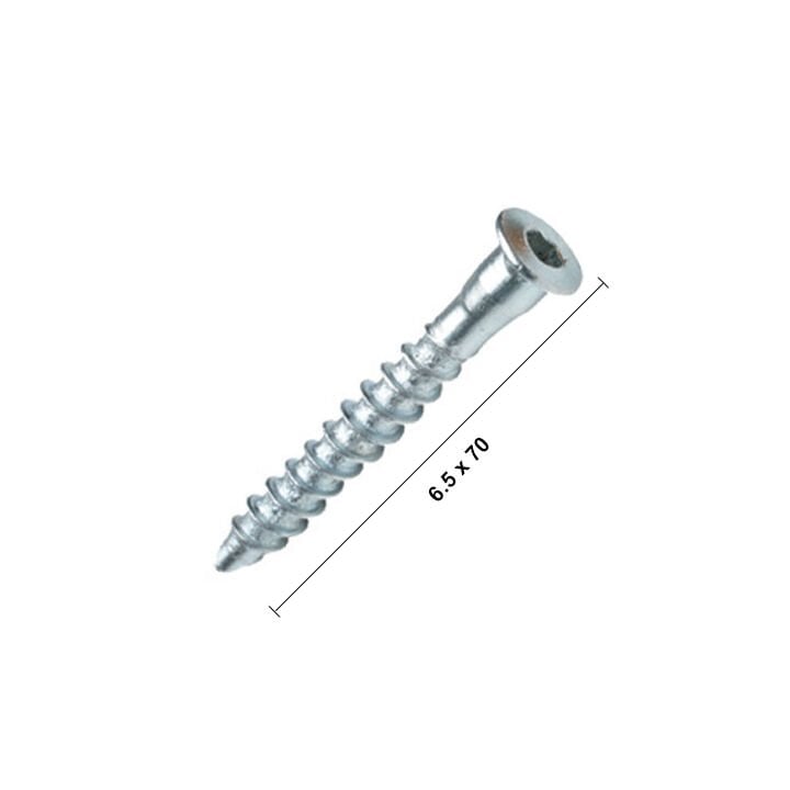Kabin Vidası Allen Sivri 6.5X70 Çinko