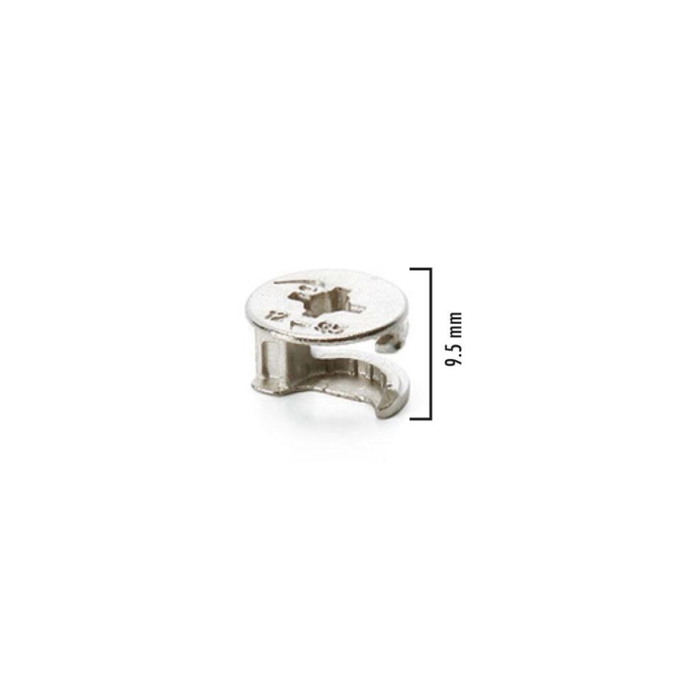 Minifix Gövde 9,5 Mm X 15 Nikel