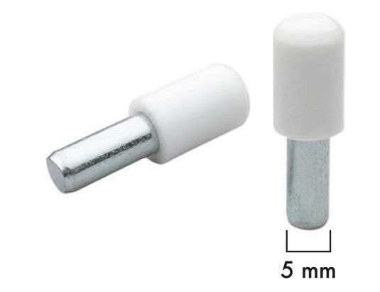 Plastik Başlı Metal Raf Pimi 5 Mm