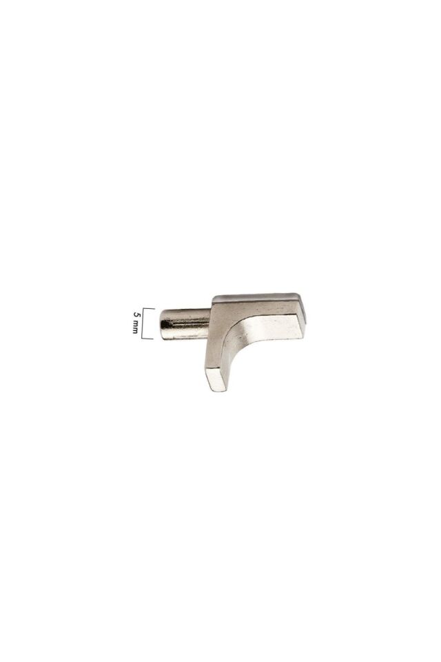Kare Metal Raf Pimi Vantuzlu 5 Mm Nikel