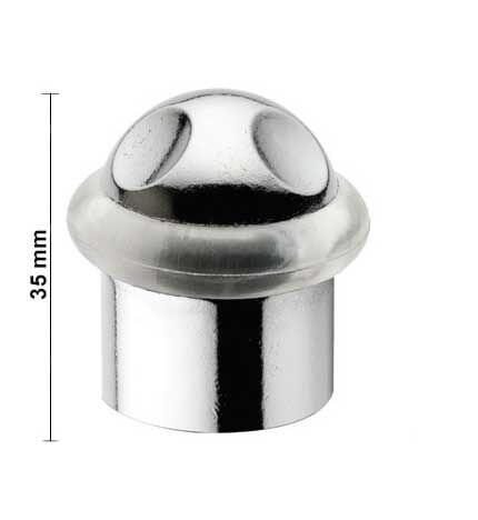 Compact Hırdavat Contalı Kapı Tamponu 35 Mm Krom