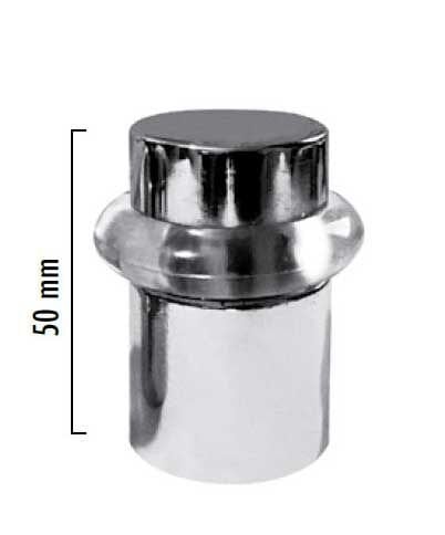 Compact Hırdavat Düz Contalı Kapı Tamponu 50 Mm Krom