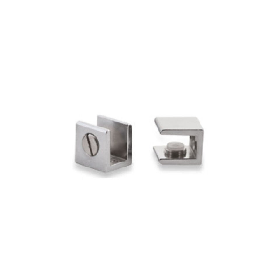 Krom Kaplamalı 10 Mm Cam Raf Tutucu