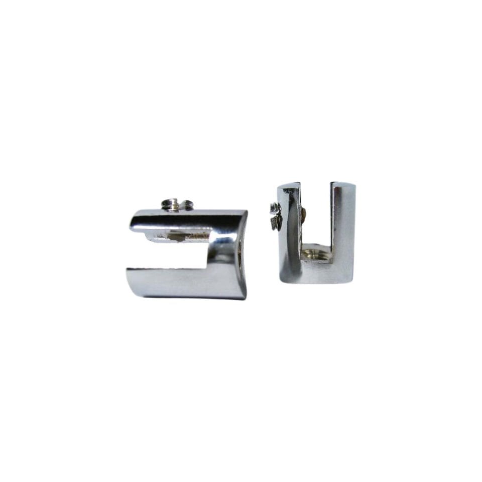 Cam Raf Tutucu Kurt Ağzı Prinç Krom15X20Mm