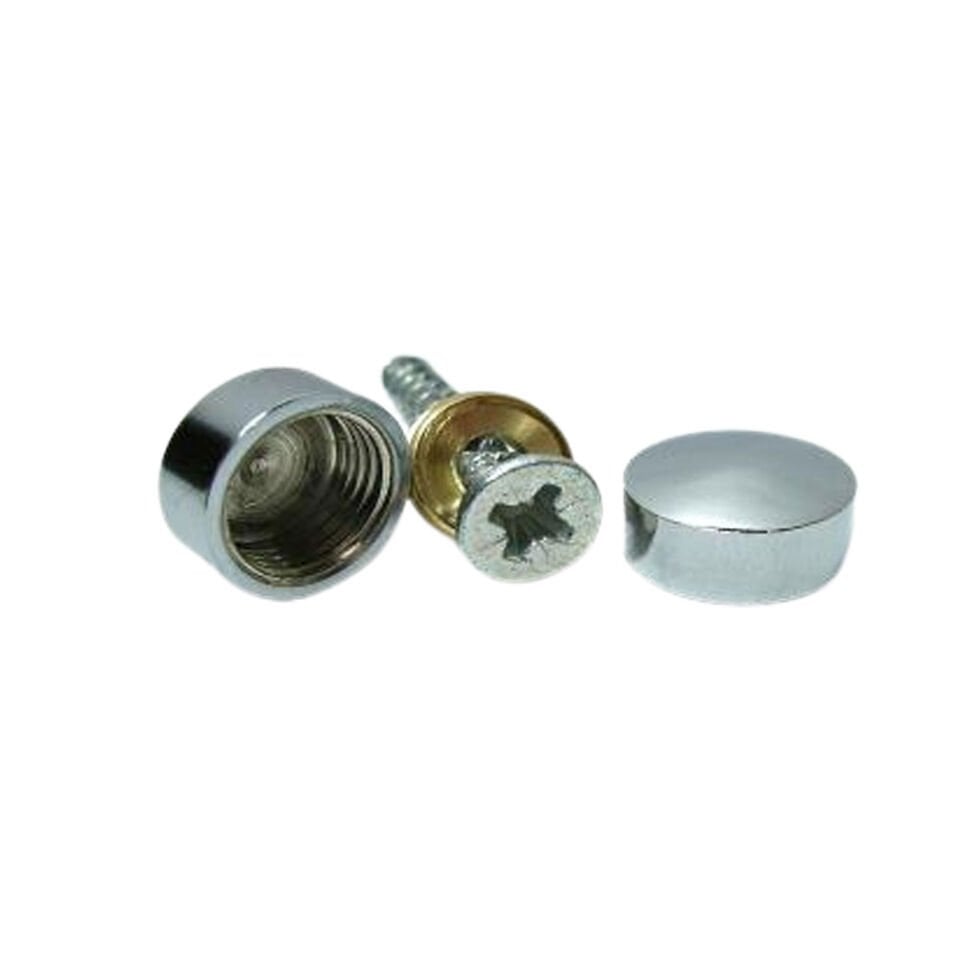 Vida Kapağı 12 Mm Pirinç Üzeri Kromaj Kaplama