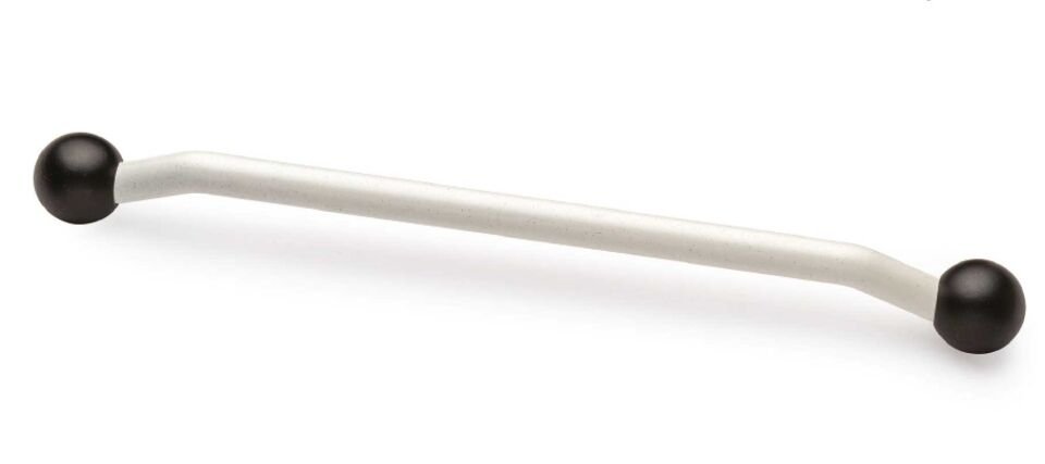 Topuz Kulp Düz 160 Mm Siyah Beyaz