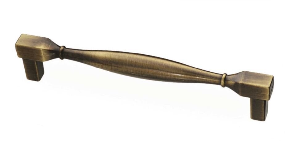 Kare Kulp 96 Mm Antik Bakır