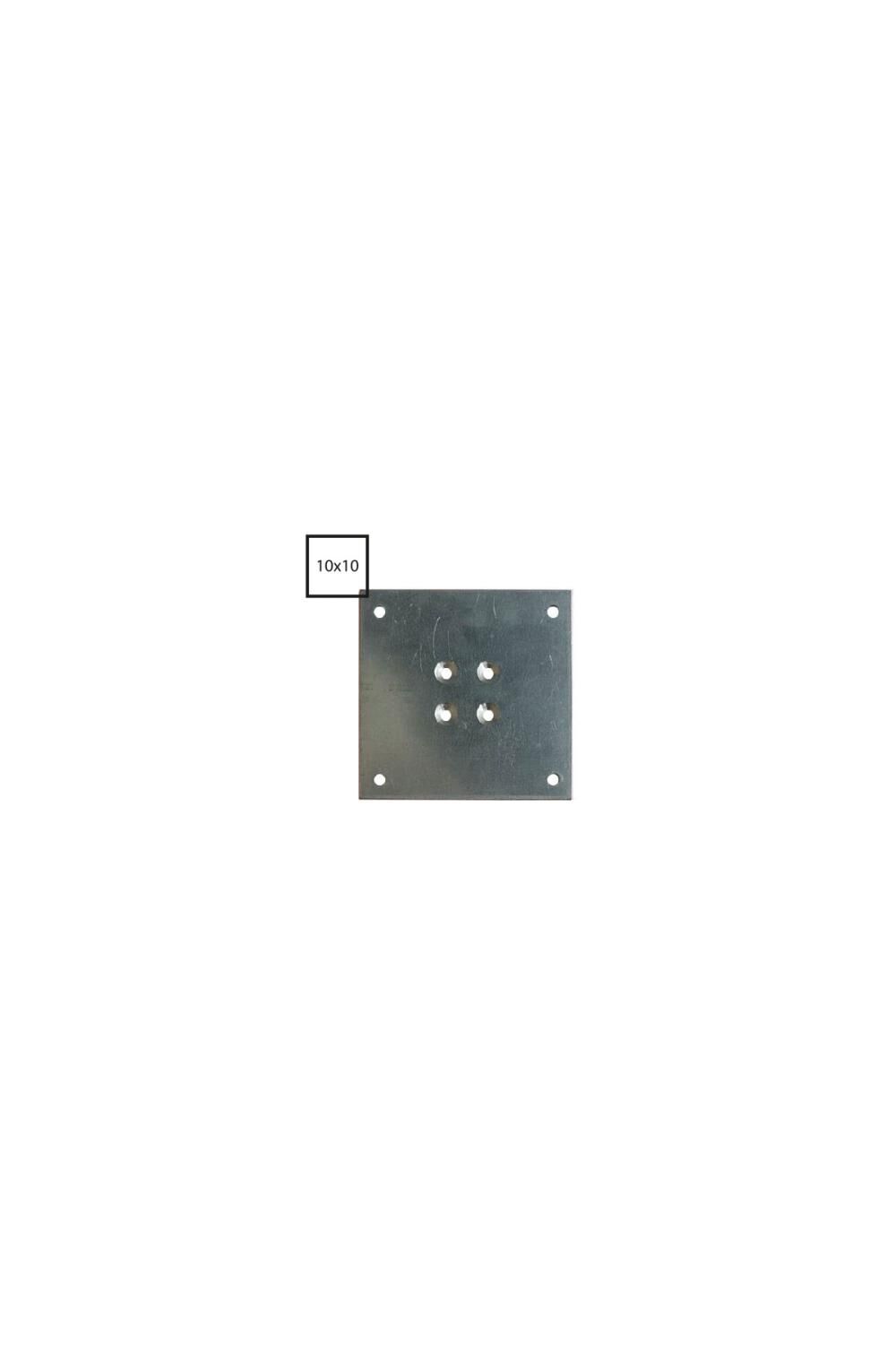 Masa Bağlantı Sacı Düz 100X100 Mm