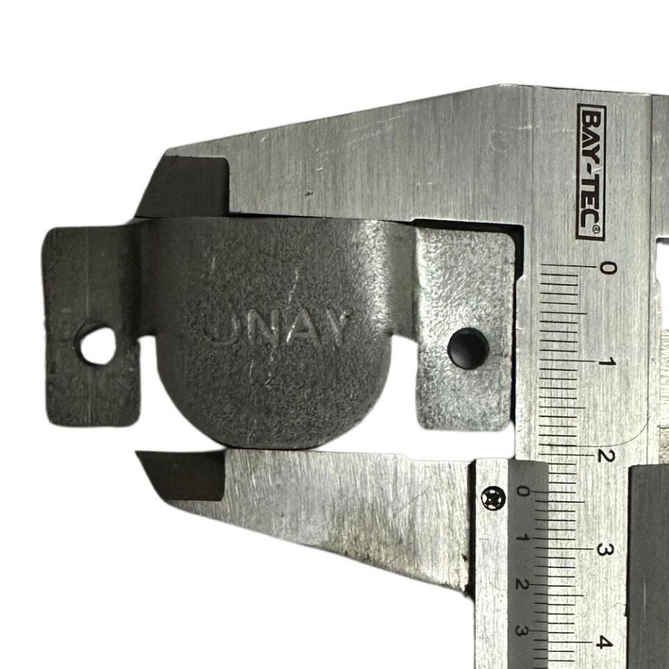 Geçmeli Askı Aparatı 50 mm x 21 mm Set 2 Adet Çinko Kaplama