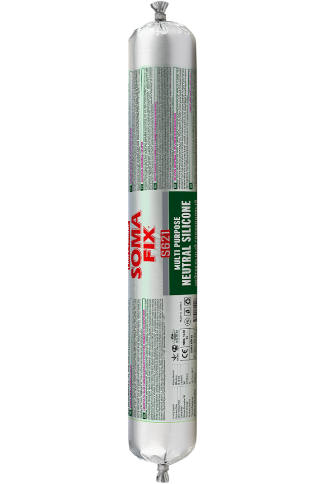 Somafix Genel Amaçlı Nötr Sosis Silikon S621 – Beyaz