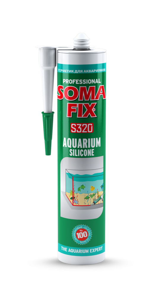 Somafix Akvaryum Silikonu S220 – Şeffaf Renk