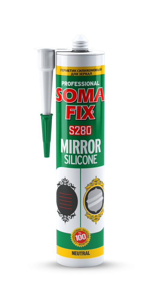 Somafix Ayna Silikonu S280 Şeffaf