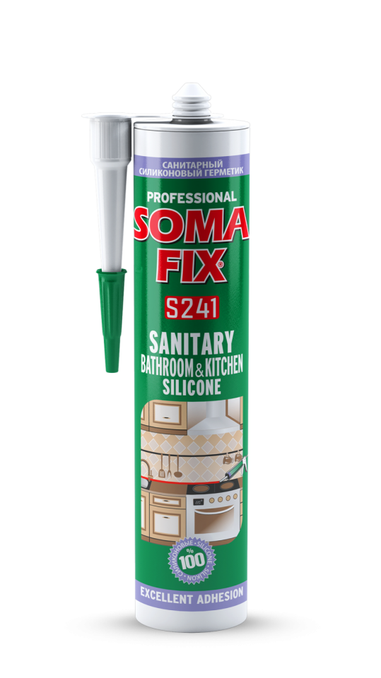 Somafix Banyo Ve Mutfak Silikonu S241 Beyaz