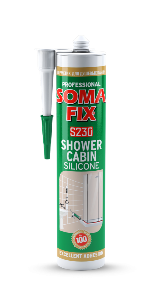 Somafix Duşakabin Silikonu S230 Şeffaf
