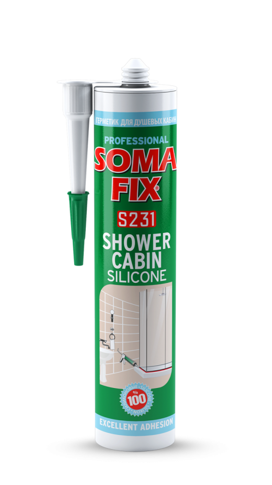 Somafix Duşakabin Silikonu S231 Beyaz