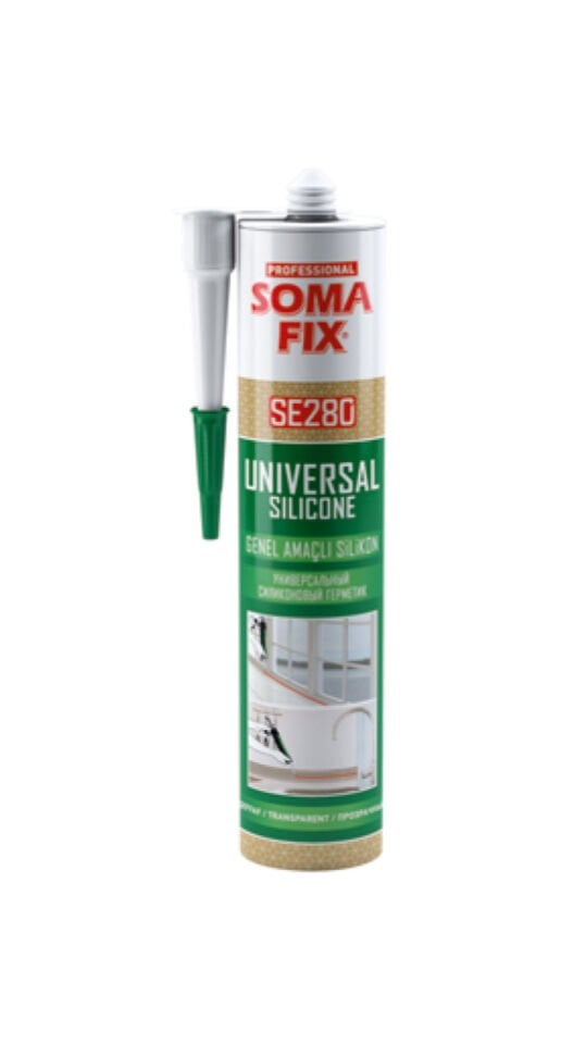 Somafi̇x Genel Amaçlı Si̇li̇kon – Se280  Şeffaf