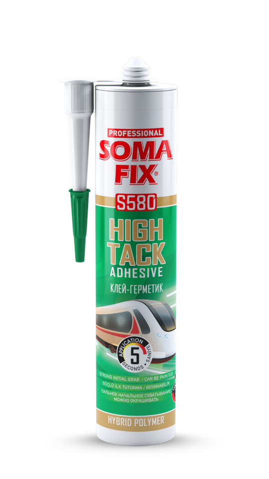 Somafıx S580 Hibrit High Tack Yapıştırıcı Beyaz
