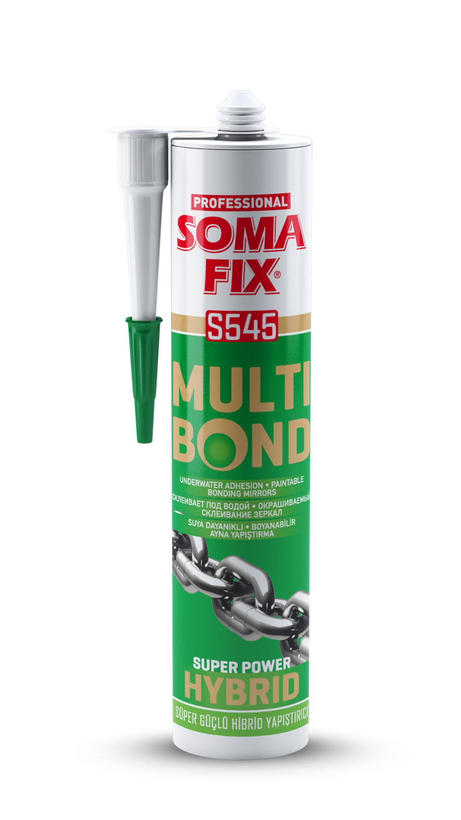 Somafıx Akri̇li̇k Expres Montaj Yapıştırıcı Beyaz – S176