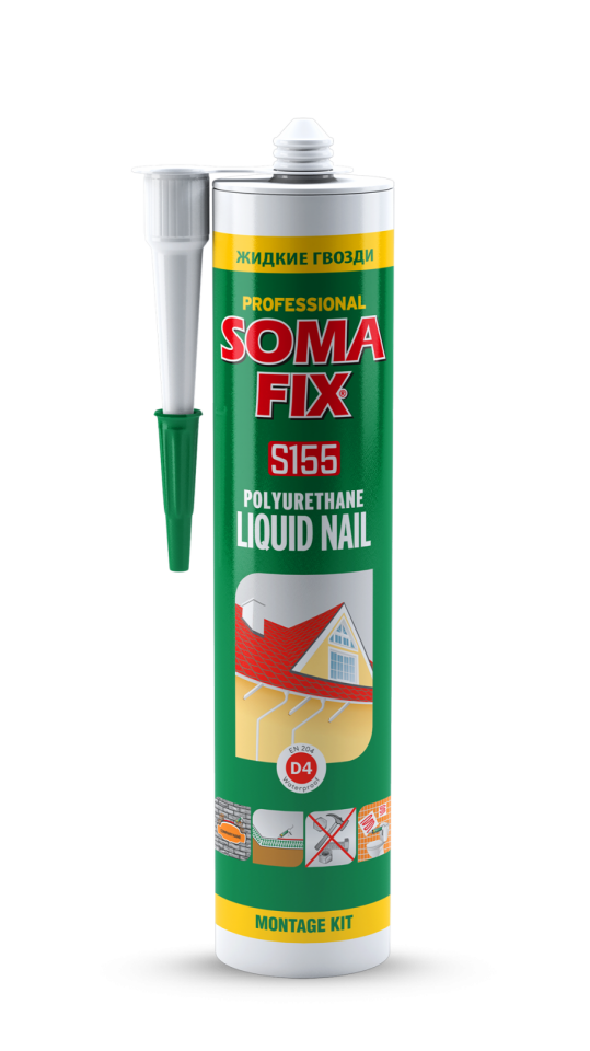 Somafıx Sıvı Çi̇vi̇ D4 (Poli̇üretan Bazlı) Bej Renk – S155