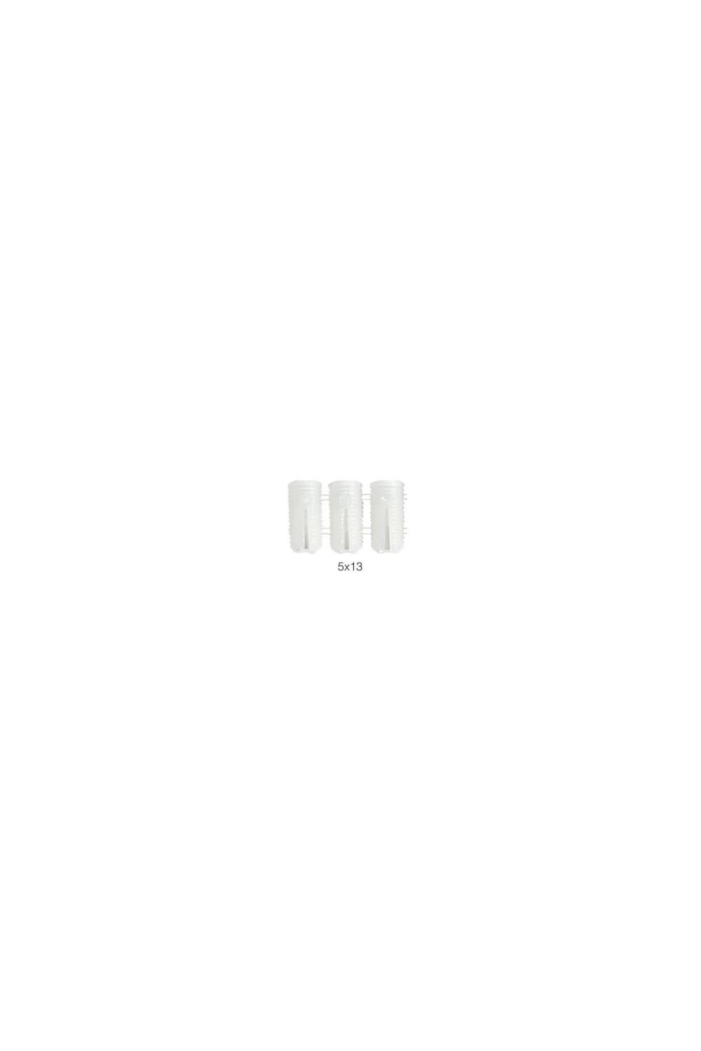 Plastik Şerit Vida Dübeli 5X13 Naturel 
