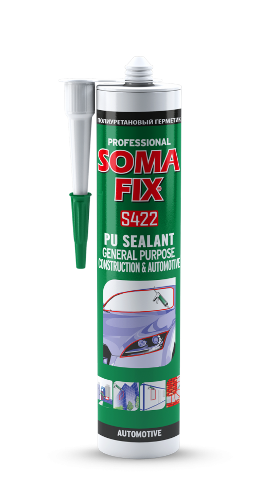 Somafi̇x Poli̇üretan Genel Amaçlı İnşaat & Otomoti̇v Masti̇ği̇ 280 Ml Beyaz
