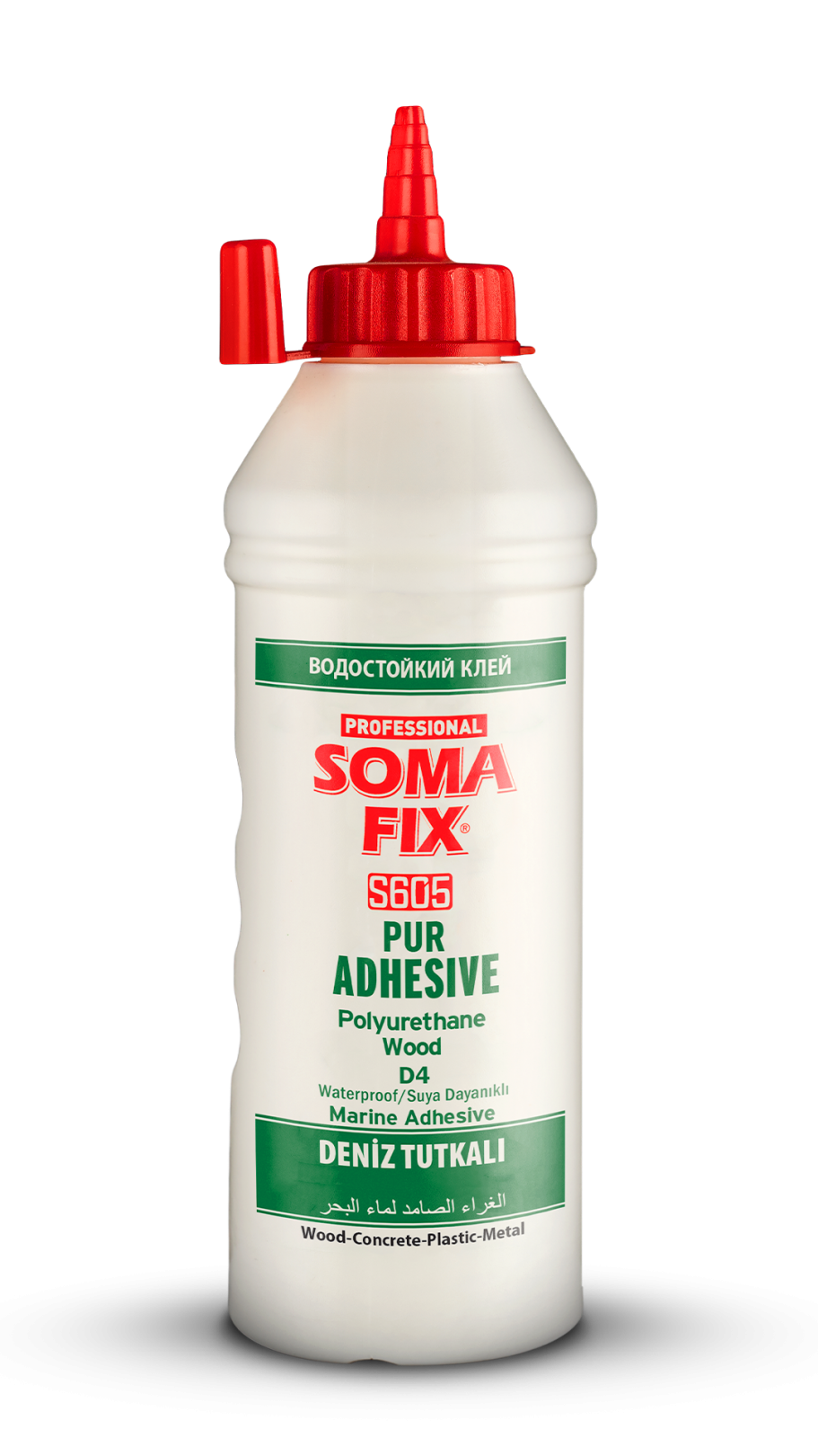 Somafıx Parke Ve İskelet Deniz Tutkalı S605 – 500 Gr Amberr