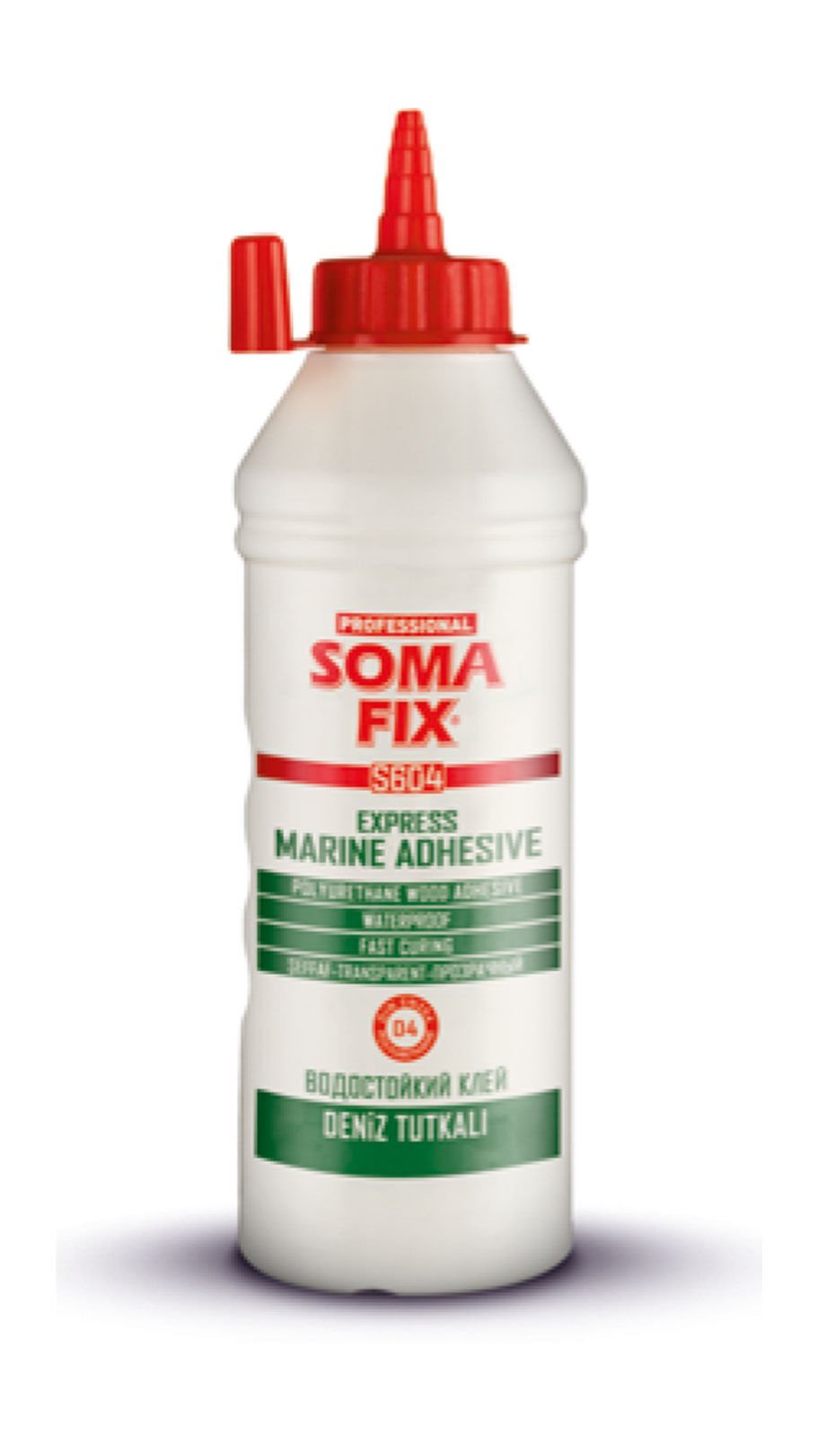 Somafıx Parke Ve İskelet Deniz Tutkalı S604 – 500 Gr Şeffaf