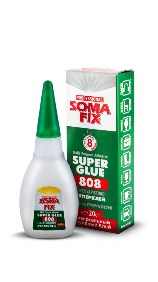 Somafıx Süper Yapıştırıcı 808 – 20 Gr