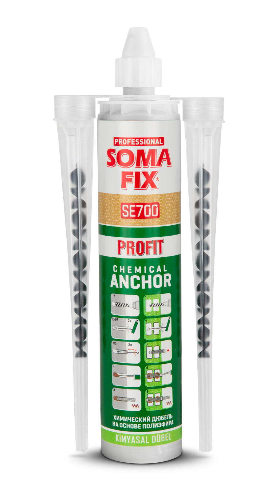 Somafıx Profi̇t Kimyasal Dübel – Se700