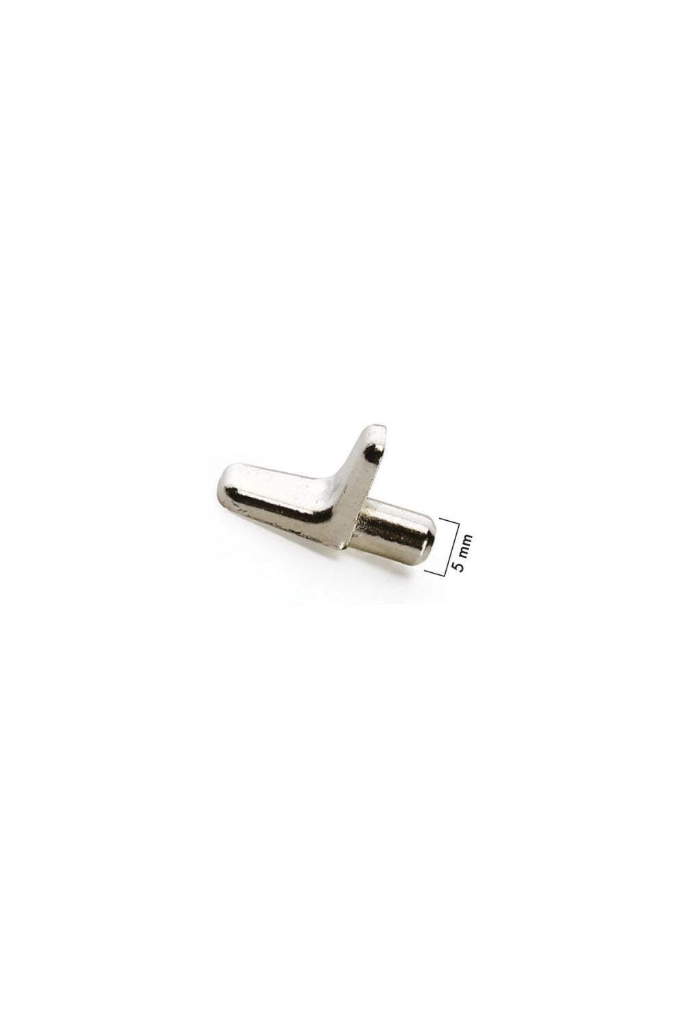 Apex Metal Raf Pimi Düz 5 Mm Nikel