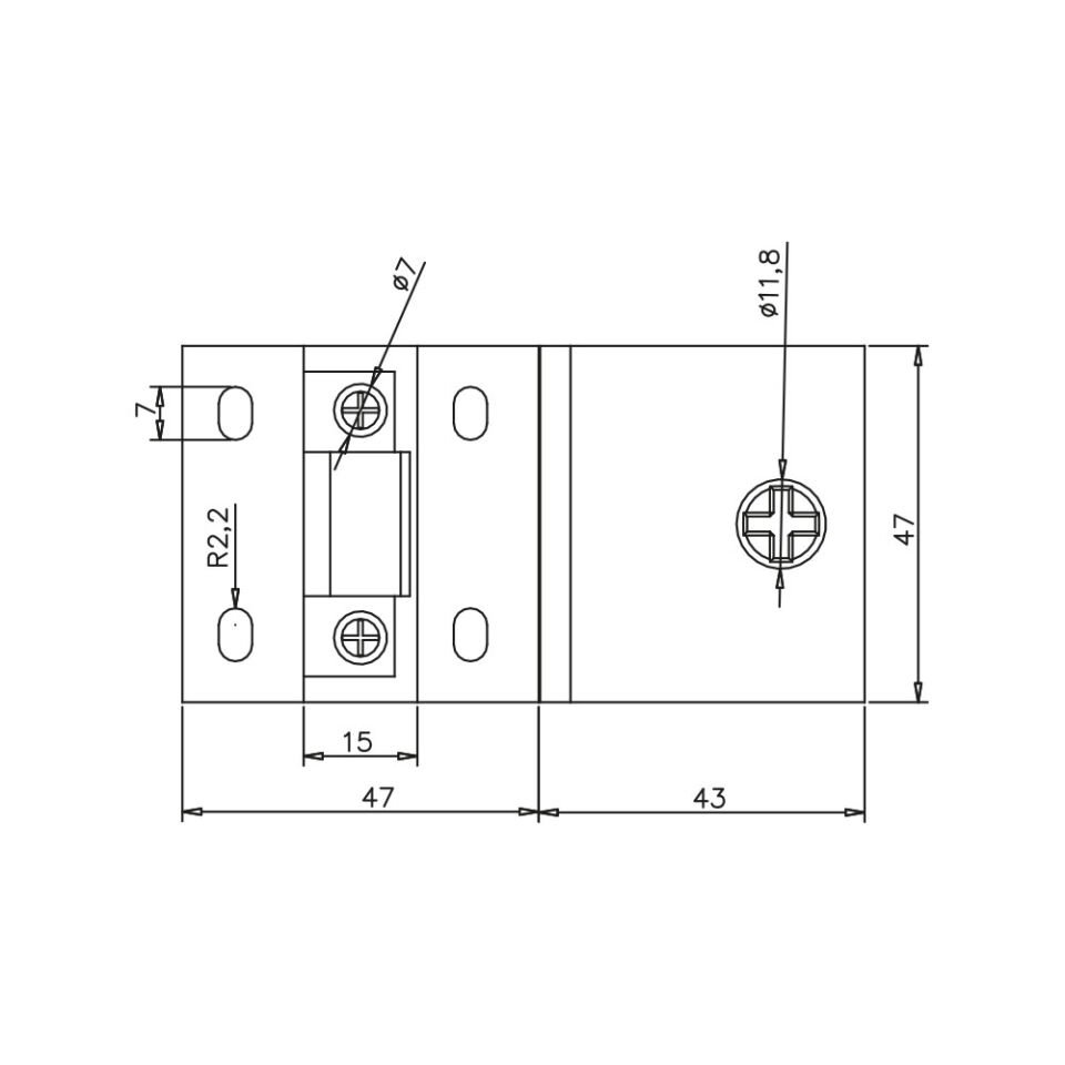 Cam Menteşesi Zamak Üzeri Krom Kaplama 6mm 8mm Camlar İçin Uygun