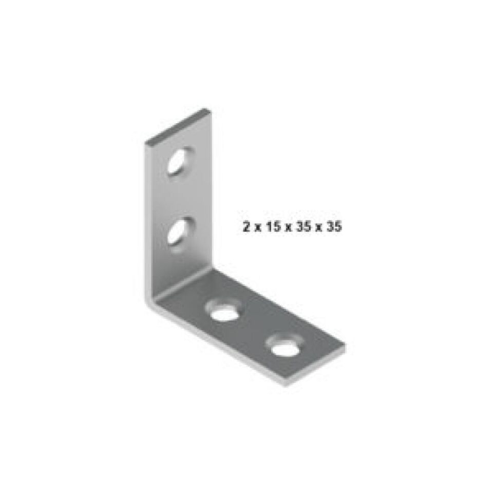 Metal L Gönye 2X15X35X35