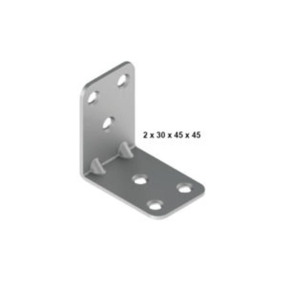 Metal L Gönye 2X30X45X45