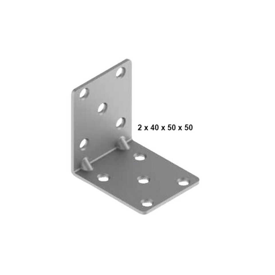 Metal L Gönye 2X40X50X50