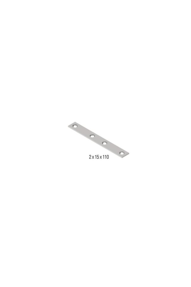 Metal Düz Gönye 2 X 15 X 110