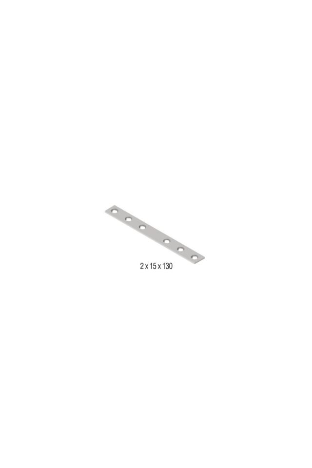 Metal Düz Gönye 2 X 15 X 130