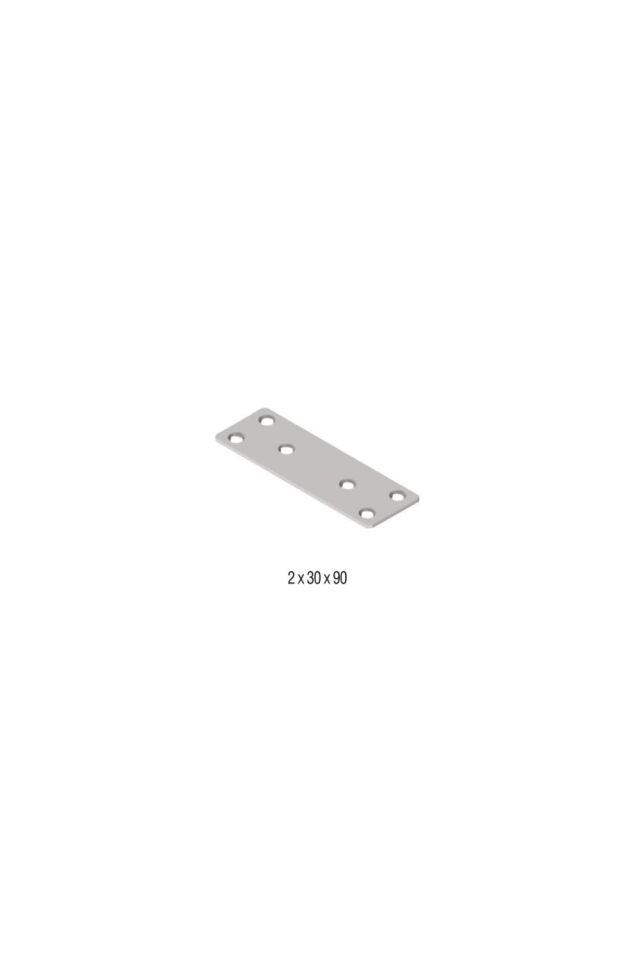 Metal Düz Gönye 2 X 30 X 90