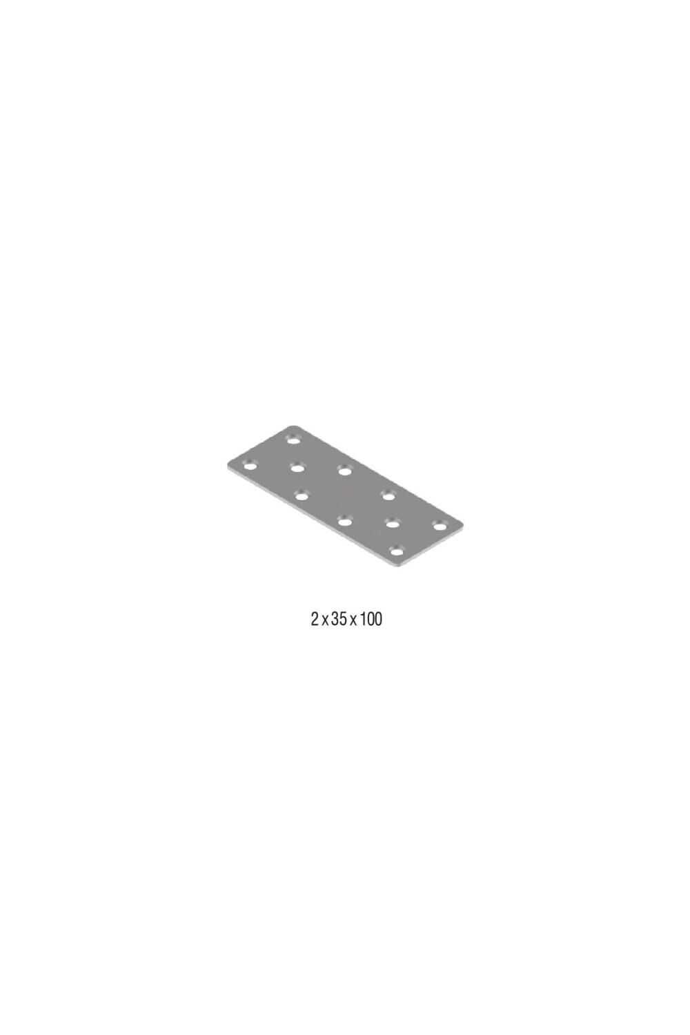 Metal Düz Gönye 2 X 30 X 100