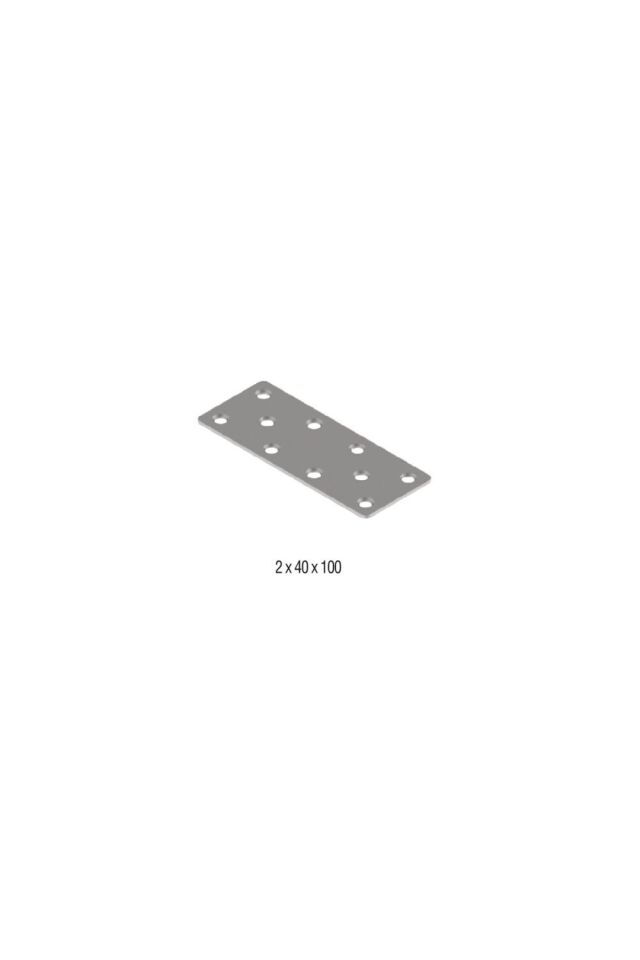 Metal Düz Gönye 2 X 40 X 100