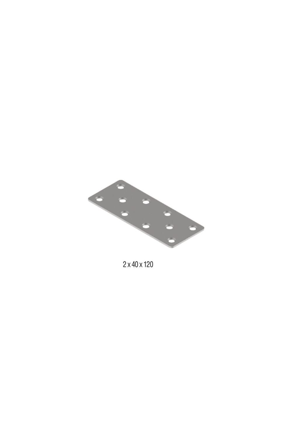 Metal Düz Gönye 2 X 40 X 120