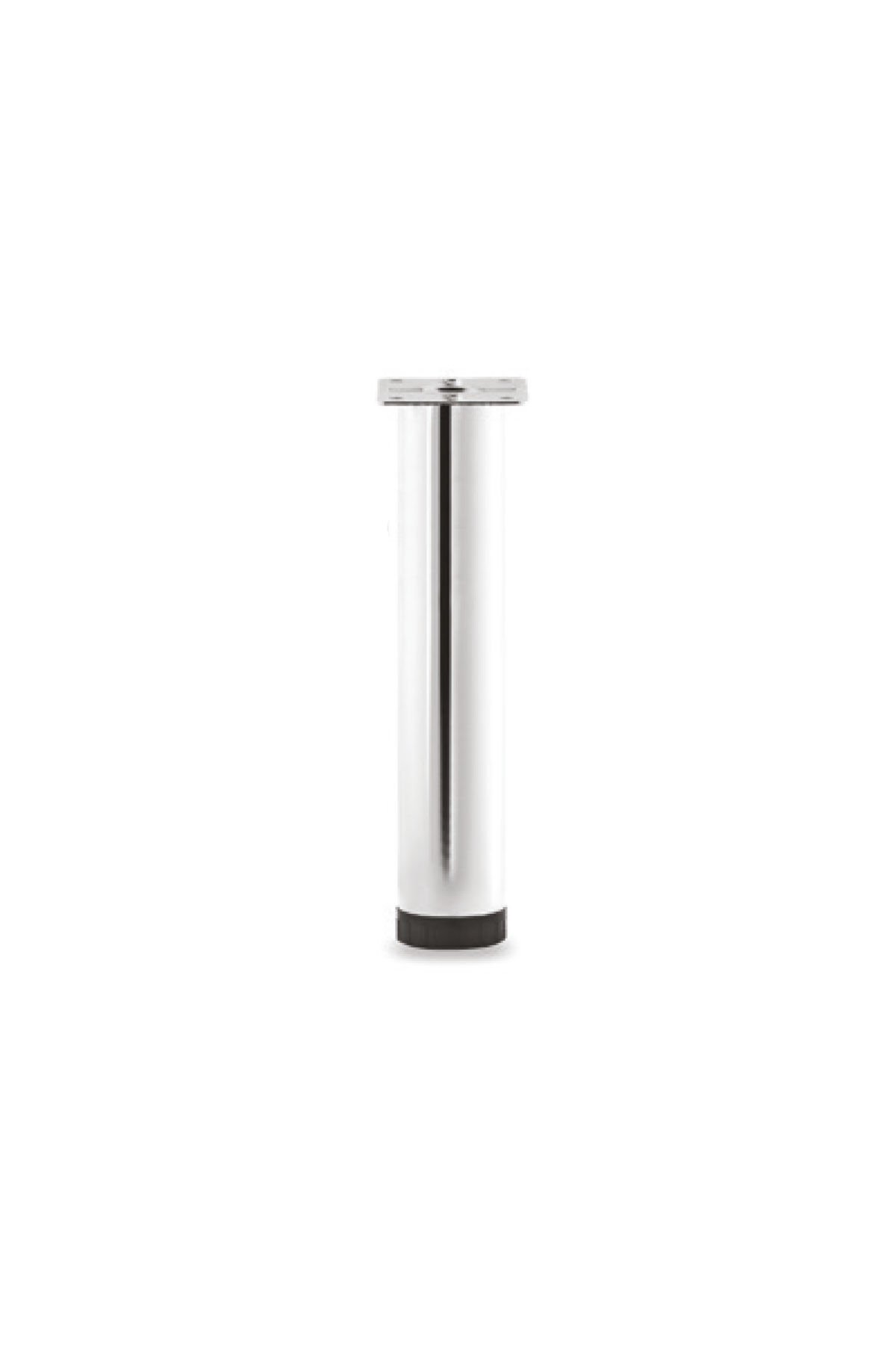 Baza Ayağı Plastik Pingolu Ø 60 Mm 20 Cm Krom