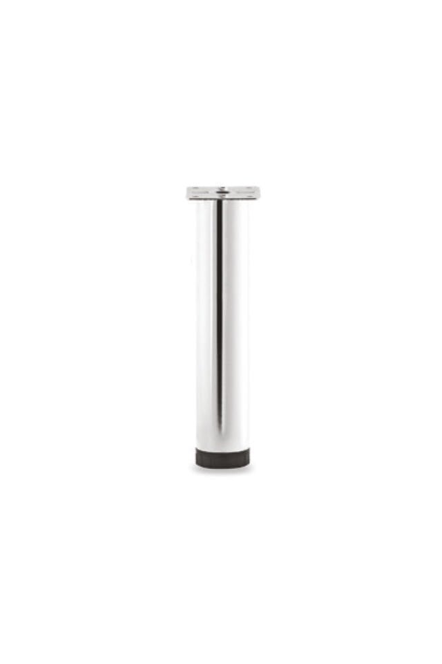 Baza Ayağı Plastik Pingolu Ø 60 Mm 20 Cm Krom