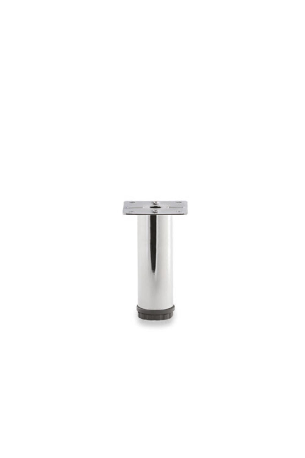 Baza Ayağı Plastik Pingolu Ø 42 Mm 10 Cm Krom