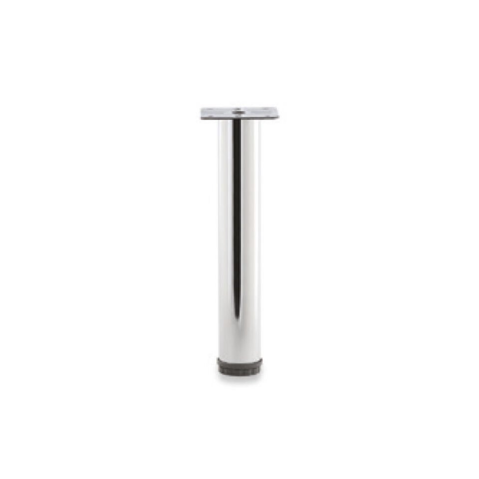 Masa Ayağı Ahşap Tabla İçin Ø 60 mm 71 CM Krom Plastik Pingolu