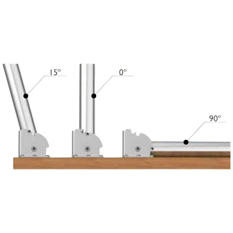 Ø42Mm Katlanır Masa Ayağı Krom 4 Adet Set